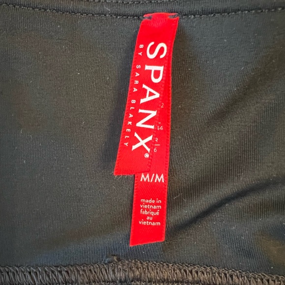 SPANX Faux Leather Leggings - Picture 2 of 2